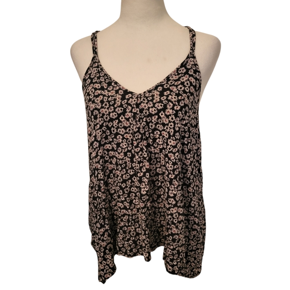 American Eagle Floral Tank sz S